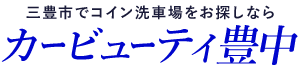 香川県西讃地区三豊市の布洗車機完備のコイン洗車場「カービューティ豊中」